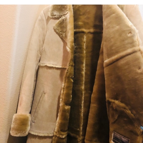 Brandon Thomas Leather faux coat woman’s sz M - Picture 8 of 11